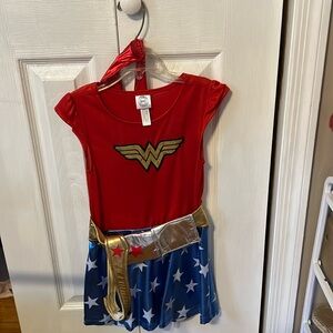 Kids Wonder Woman costume with accessories